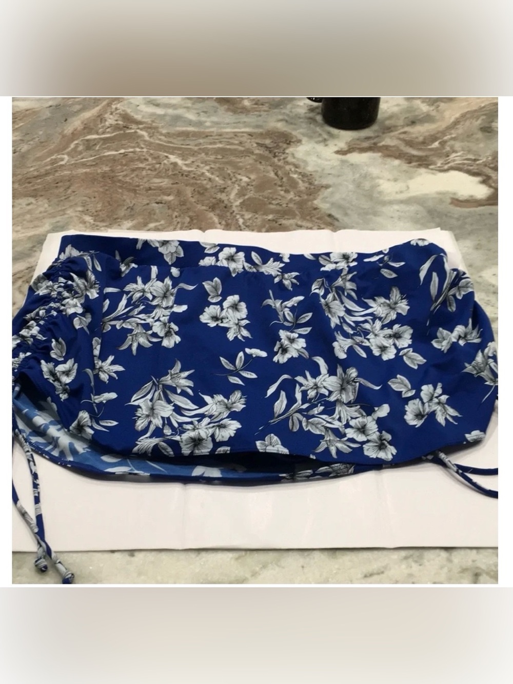 Swim by Cacique Blue Floral Swim bottoms 20